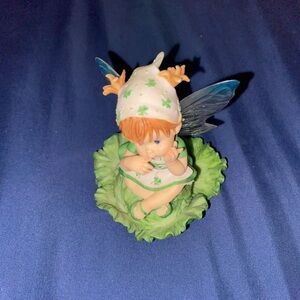 My Kitchen Fairies - Fairy Figurine with Green Lettuce Accents